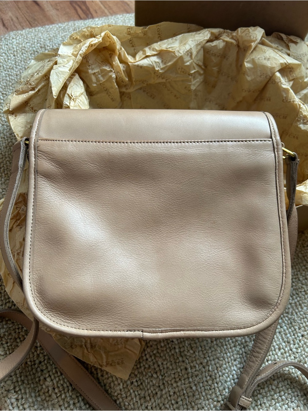 Vintage Coach Crossbody Lightweights 80s Tailored Collection - Picture 3 of 15